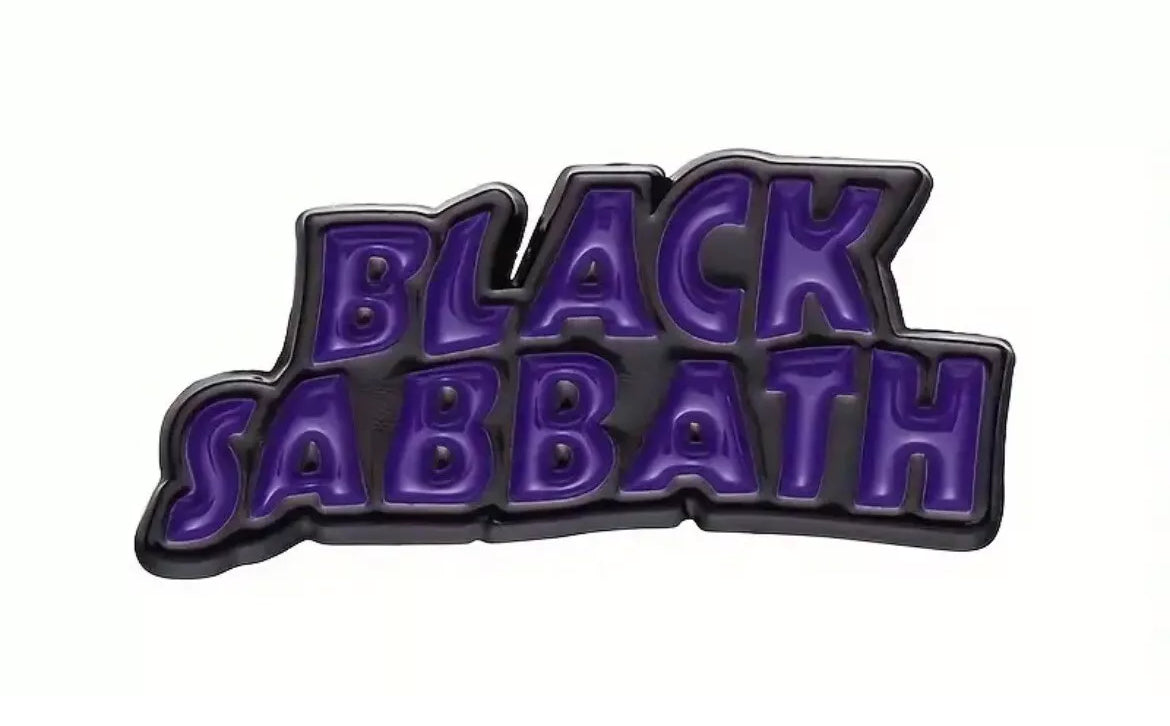 Black Sabbath Enamel Pin Badge