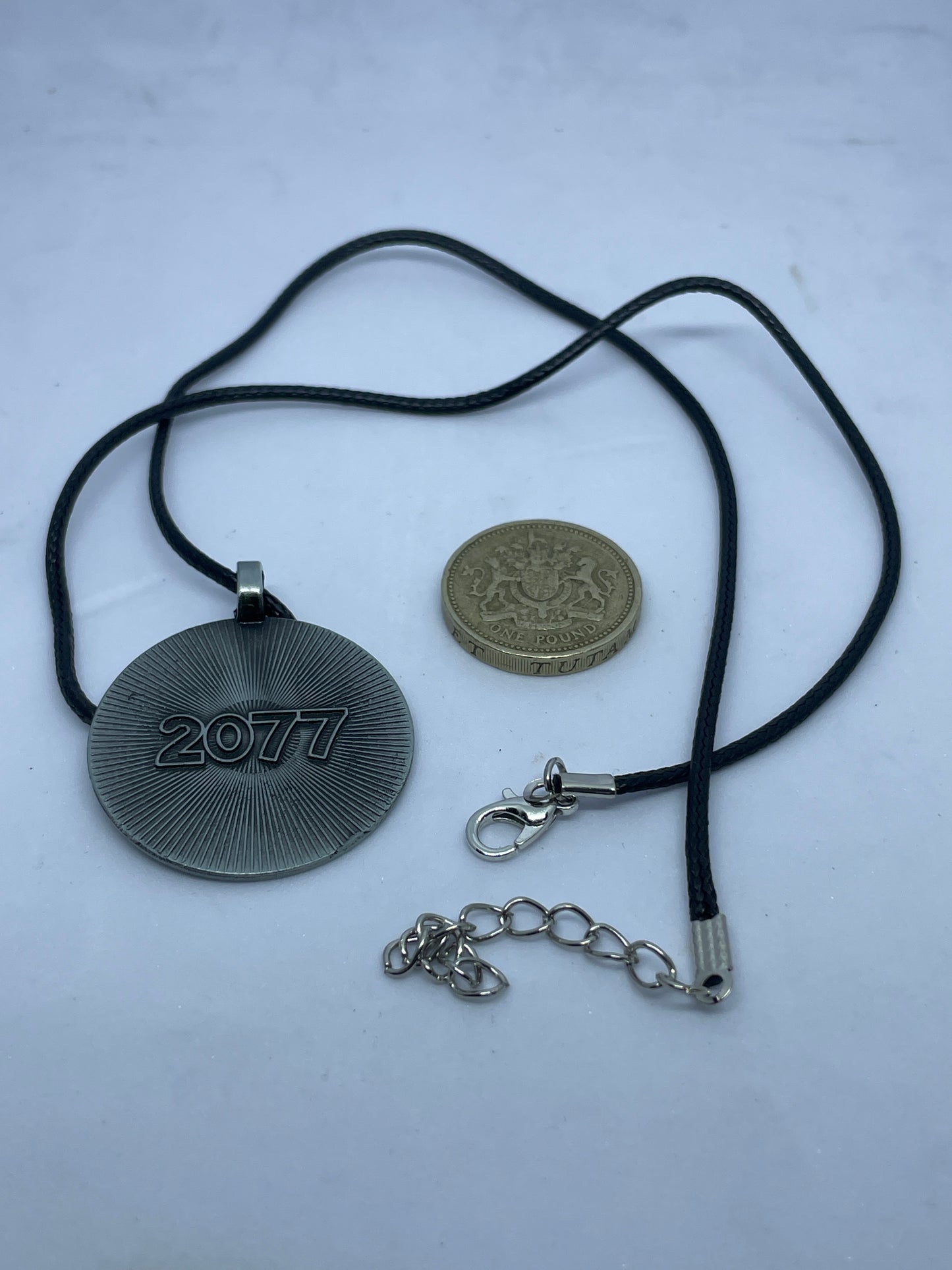 Fallout Brotherhood of steel logo with rope necklace