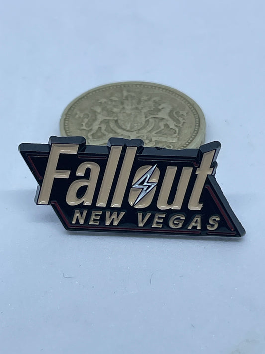 Fallout New Vegas Enamel Pin Badge