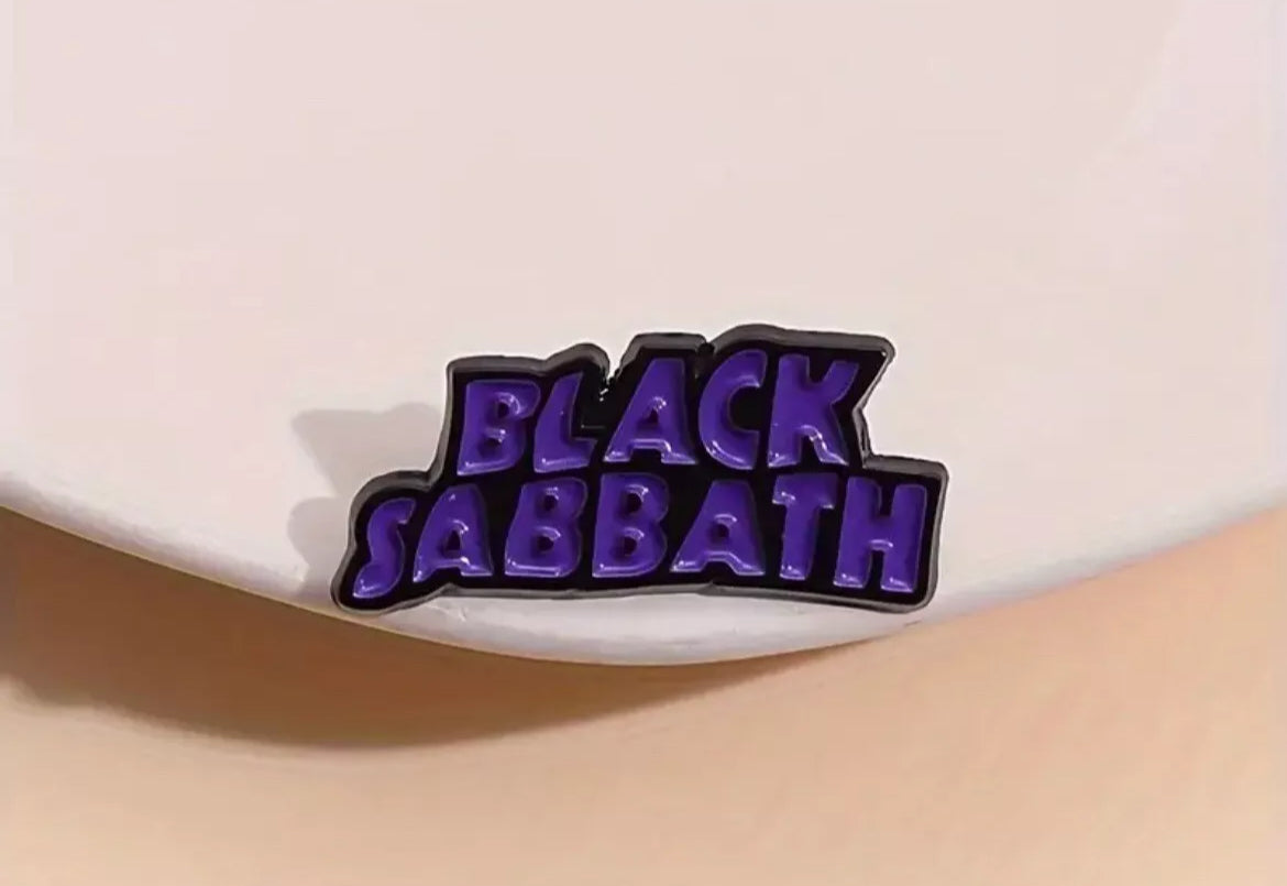 Black Sabbath Enamel Pin Badge