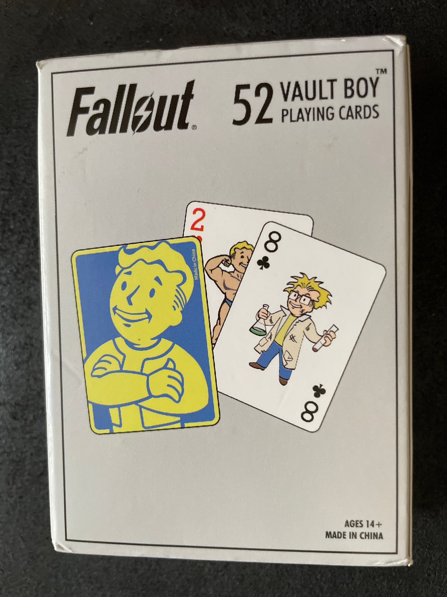 Fallout Vault Boy Playing Cards