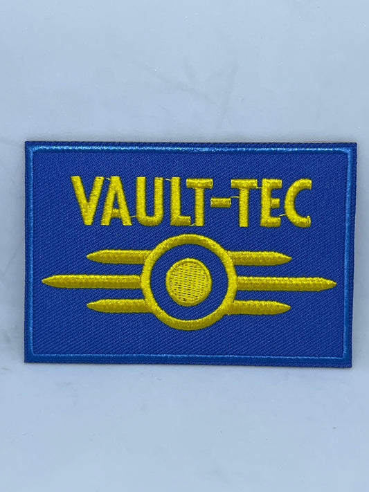 Fallout vault-tec sew / iron on patch 2.5x3.5inch